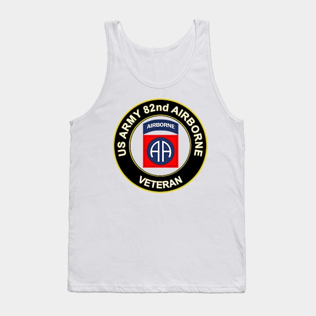 82nd airborne veteran shirts Tank Top by whatdlo